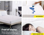 Dreamz Mattress Protector Topper Microfiber Waterproof Cover Double King Queen