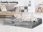 Pawz Memory Foam Pet Sofa Bed Cushion Dog Cat Mat Washable Removable Orthopedic