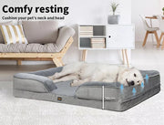 Pawz Memory Foam Pet Sofa Bed Cushion Dog Cat Mat Washable Removable Orthopedic