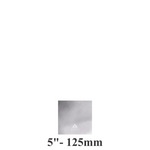 5″ Square Silver Cake Boards – Standard