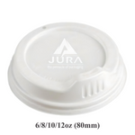 80mm White Premium Spout Lids