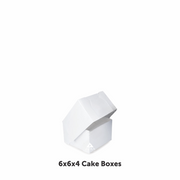 6x6x4 inch Cake Boxes