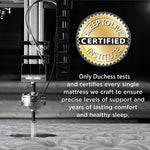 King 21cm Hybrid Mattress: Gel Memory Foam + Pocket Springs for Firm, Supportive Sleep
