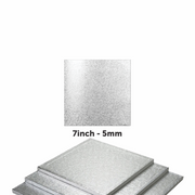 7″ Square Masonite Cake Boards