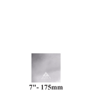 7″ Square Silver Cake Boards – Standard