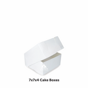 7x7x4 inch Cake Boxes