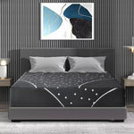 Queen 27cm Euro Top Hybrid Mattress with Gel Memory Foam & Pocket Springs for Cool, Comfortable Sleep