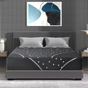 King Single 27cm Euro Top Hybrid Mattress with Gel Memory Foam & Pocket Springs for Cool, Comfortable Sleep