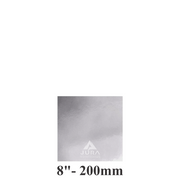 8″ Square Silver Cake Boards – Standard