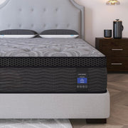 Single 34cm Hybrid Mattress: Gel Memory Foam + Pocket Springs for Deluxe, Pressure-Relieving Sleep – Medium-Firm Euro Top Comfort
