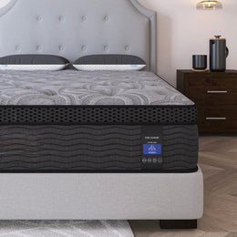 Single 34cm Hybrid Mattress: Gel Memory Foam + Pocket Springs for Deluxe, Pressure-Relieving Sleep – Medium-Firm Euro Top Comfort