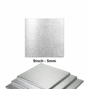9″ Square Masonite Cake Boards