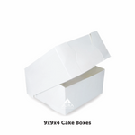 9x9x4 inch Cake Boxes