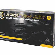 Large Black Nitrile Gloves