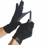 Large Black Nitrile Gloves