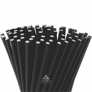 Black – Regular Paper Straws