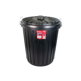 75Lt Rubbish Bin with Lid