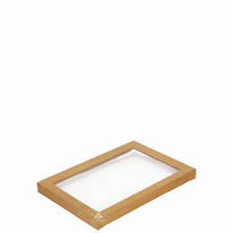 Lid For Medium Kraft Catering Tray – #02 (14×10″)
