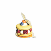 80mm Round Gold Cake Tab Board