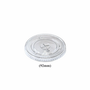 92mm Flat Lids For PET Cups