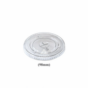 98mm Flat Lids For 14-20oz PET Cups