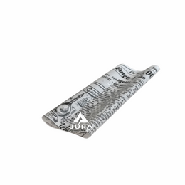 News 190mm x 150mm Gingham Greaseproof Paper