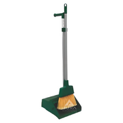 Green Upright Loby Dustpan Set