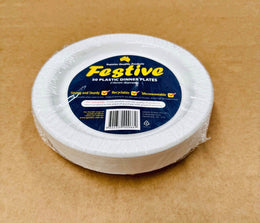 Pack 50pcs 8.5″ (216mm) Reusable Plates