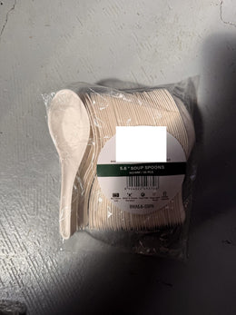 Pack 50pcs Chinese Soup Spoon
