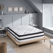 Super King 35cm Mattress with Euro Top, Pocket Springs & Breathable HD Foam