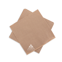 1Ply Brown/Kraft Luncheoun Napkins – 1/4 Fold