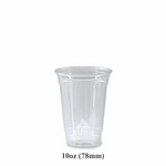 10oz PET Clear Drinking Cups (84mm)