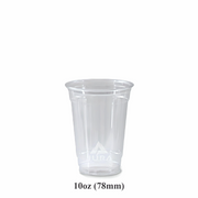 10oz PET Clear Drinking Cups (84mm)