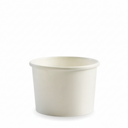8oz White PLA Soup Bowl