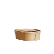 PET Lids For Kraft Mini Containers