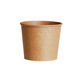 600ml Kraft Round Container