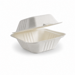 PW6B – 6x6x3″ Burger Clamshell