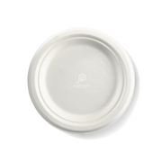7″ Round Sugarcane Plate