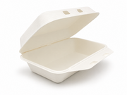 PW85 – 8.6″ x 5.5″ x 3″ Bagasse Food Box (700ml)
