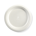 9″ Round Sugarcane Plate