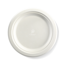 9″ Round Sugarcane Plate
