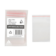 RES0604 – 6″ x 4″ Resealable LDPE Bags