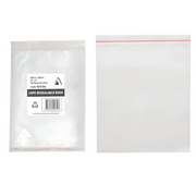 RES1008 – 10″ x 8″ Resealable LDPE Bags