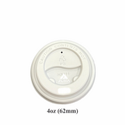 4oz White Travel Lids