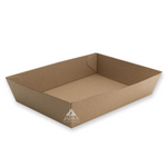 #4 Kraft Board Large Food Tray