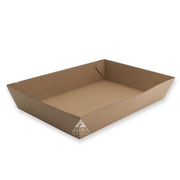 #5 Kraft Board X-Large Food Tray