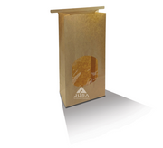 Medium Kraft Window Tin Tie Bags