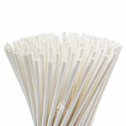 White – Regular Paper Straws