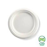 Pack of 25pcs 18cm / 7" Round Plant Fiber Plate