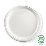 Pack of 25pcs 25cm / 10" Round Plant Fiber Plate